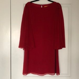 Alice + Olivia Red Cocktail Dress